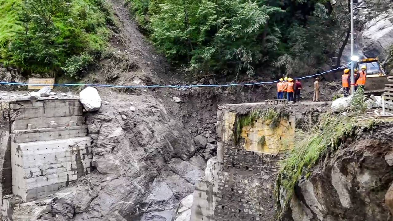 Two days after a devastating cloudburst and heavy rainfall in Uttarakhand, the State Disaster Response Force (SDRF) on Thursday said that, earlier 21 more civilians stranded at Gangotri were evacuated by helicopter from Nelong to Harsil in Uttarkashi district